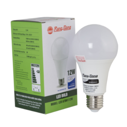 Led Bulb tròn ánh sáng vàng 12W