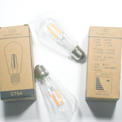 Alternative view of Bóng bulb tròn ST64 LED dây tóc