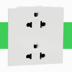 Ổ cắm đôi 3 chấu 16A, size E AvatarOn A
