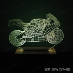 Đèn LED 3D hình xe moto