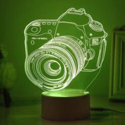 Đèn LED 3D hình máy ảnh