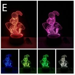 Đèn LED 3D hình người nhện