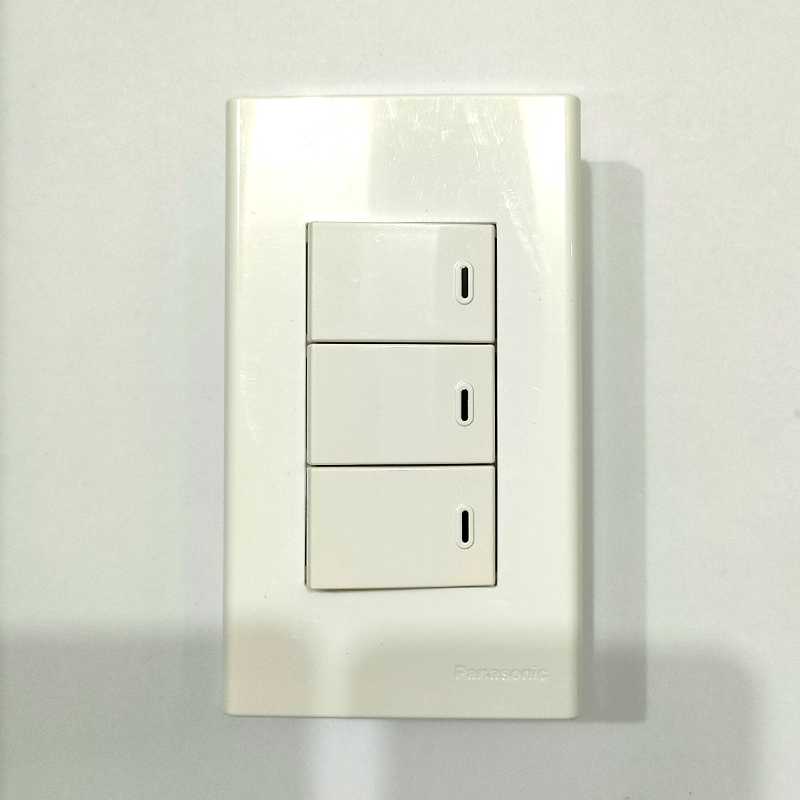 Bộ công tắc, ổ cắm Panasonic, mặt thiết bị, đế âm, đế nổi dòng Wide - Ảnh 11