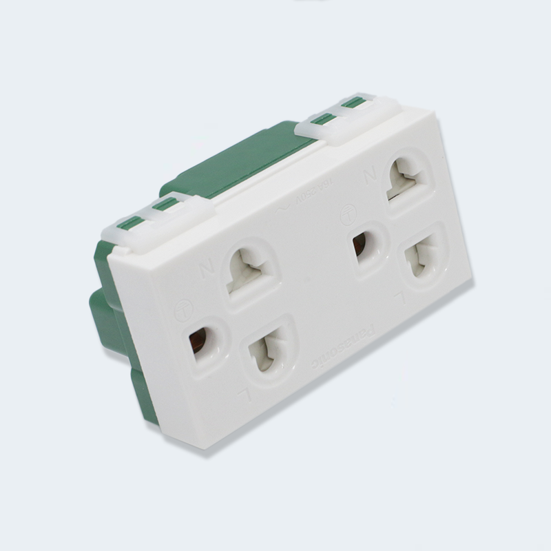 Bộ công tắc, ổ cắm Panasonic, mặt thiết bị, đế âm, đế nổi dòng Wide - Ảnh 5