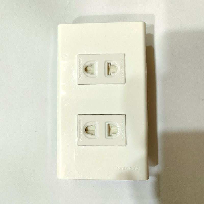 Bộ công tắc, ổ cắm Panasonic, mặt thiết bị, đế âm, đế nổi dòng Wide - Ảnh 10