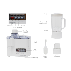 Alternative view of Máy xay ép đa năng Panasonic MJ-M176PWRA