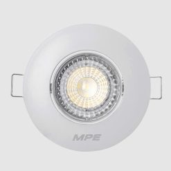 Đèn led âm trần chiếu điểm ánh sáng trắng 7W MPE DLA2R-7T