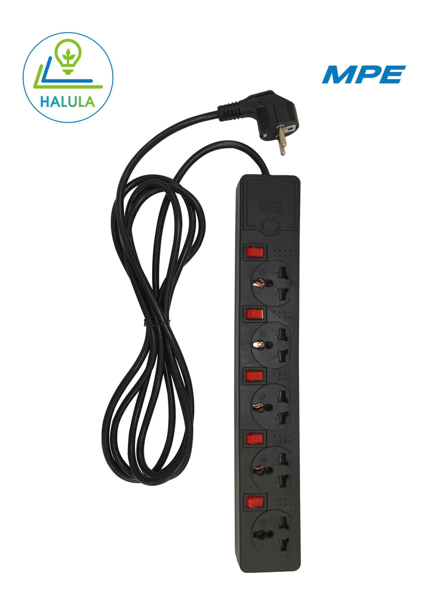 Ổ cắm đa năng màu đen AM5SB MPE - Ảnh 2