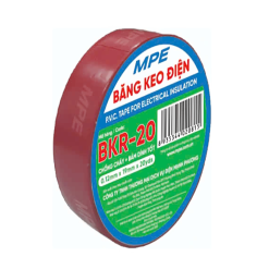 Alternative view of Băng keo cách điện màu đỏ MPE
