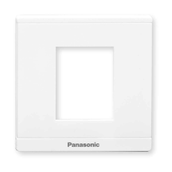 Mặt vuông cho 2 thiết bị - Trắng - Moderva Panasonic - WMFV7812