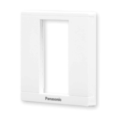 Alternative view of Mặt vuông cho 3 thiết bị - Trắng - Moderva Panasonic - WMFV7813