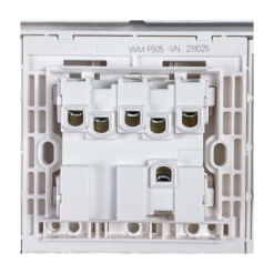 Alternative view of Bộ 3 công tắc B, 1 chiều - Trắng - Moderva Panasonic - WMF505-VN