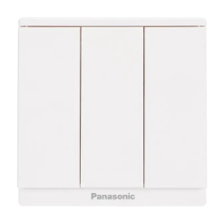 Bộ 3 công tắc C, 2 chiều - Trắng - Moderva - WMF506-VN